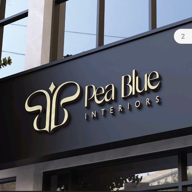 Pea Blue Interiors logo